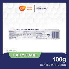 Sensodyne Sensitive Daily Care Gentle Whitening Toothpaste, 100 g