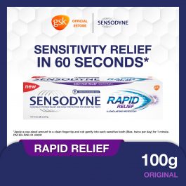 Sensodyne Sensitive Rapid Relief Toothpaste, 100 g