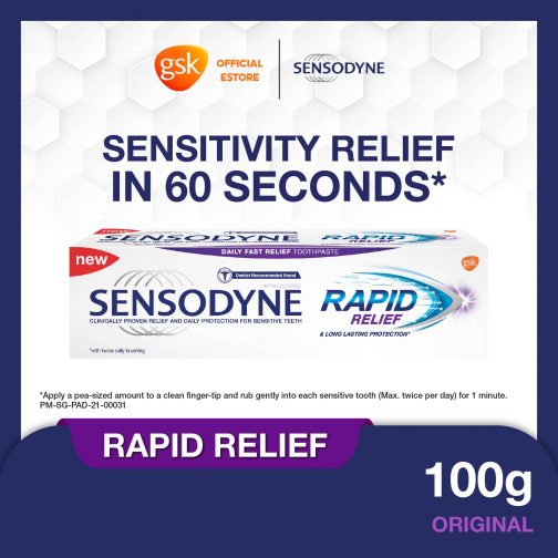 rapid relief toothpaste