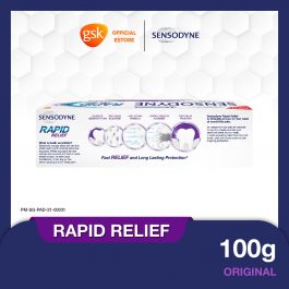 Sensodyne Sensitive Rapid Relief Toothpaste, 100 g