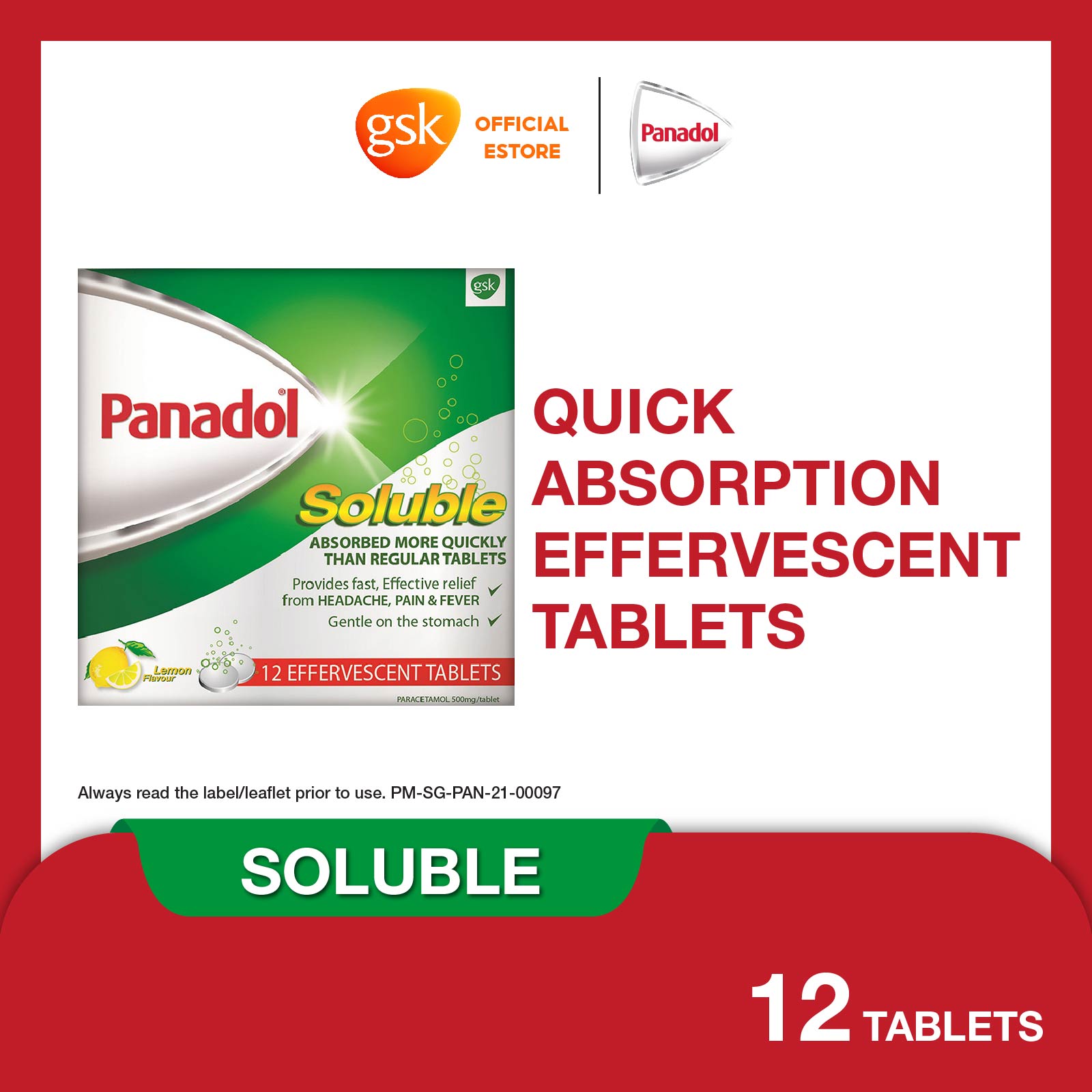 Panadol regular