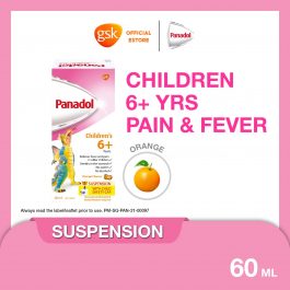 Panadol Paracetamol for Children age 6 yrs and up, 60ml suspension