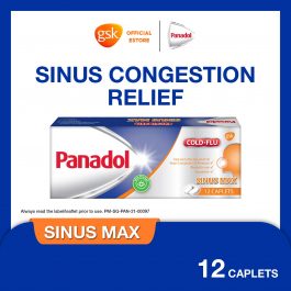 Panadol SinusMAX for Sinus Congestion and Blocked nose, 12 Caplets