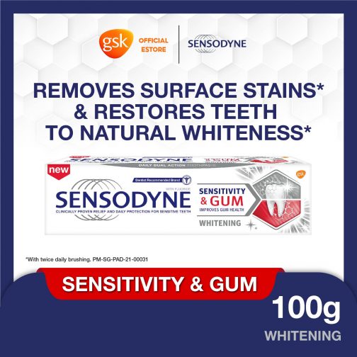 sensodyne sensitve gum tp whitening