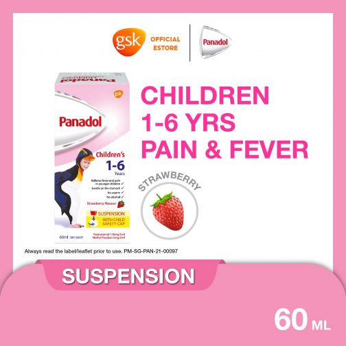 Panadol Children Strawberry Flavour