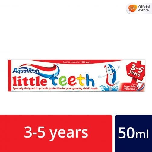 Aquafresh little teeth toothpaste 50ml