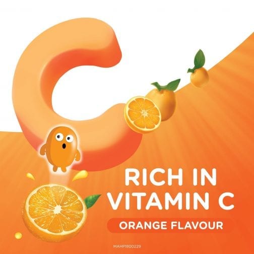 C Rich In Vitamin C Orange Flavour