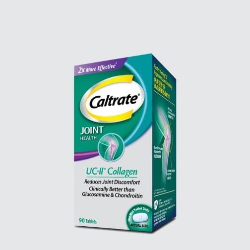 Caltrate Joint Health UC-II Collagen Reduces Joint Discomfort Clinically Better