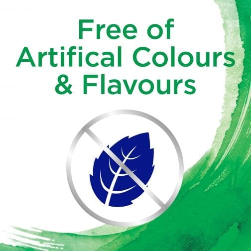 Free of Artificial Colours & Flavours