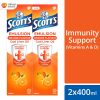 Scott's Emulsion Orange Flavour Cod Liver Oil (2x400ml)