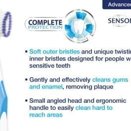 Sensodyne Complete Protection Toothbrush Soft 3s