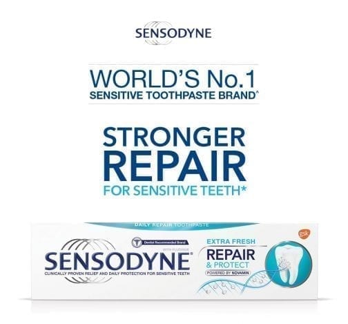 Sensodyne repair & protect toothpaste