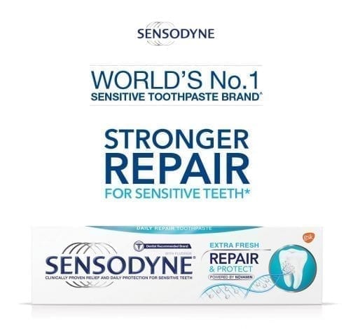 Sensodyne repair & protect toothpaste