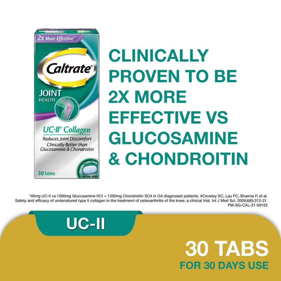 Caltrate® Joint Health UC-II® Collagen, 30 tabs