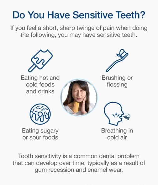 signs of sensitive teeth