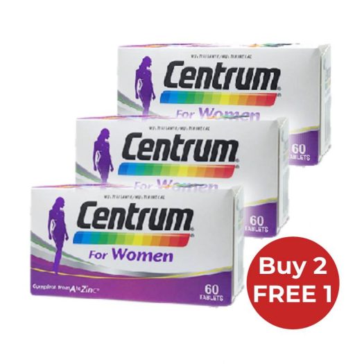 Centrum® for Women 60 tablets Buy 2 Get 1 Free